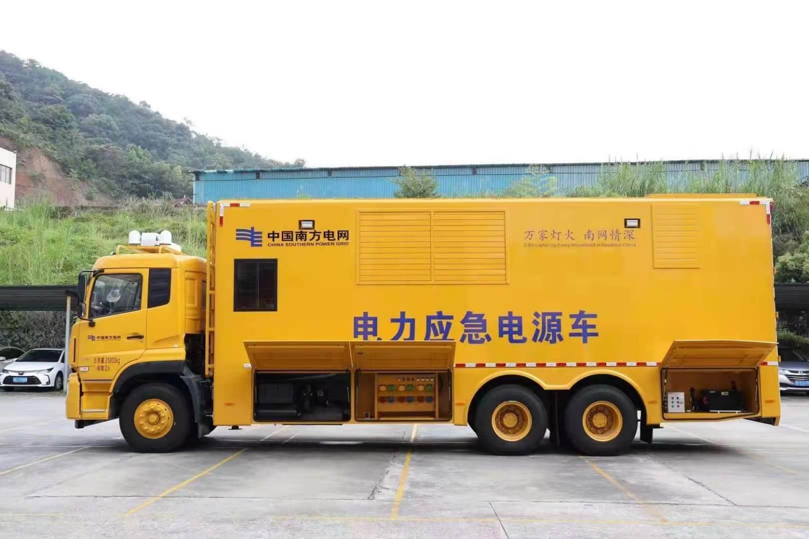尚义安康大型柴油发电机发电车UPS电源出租租赁